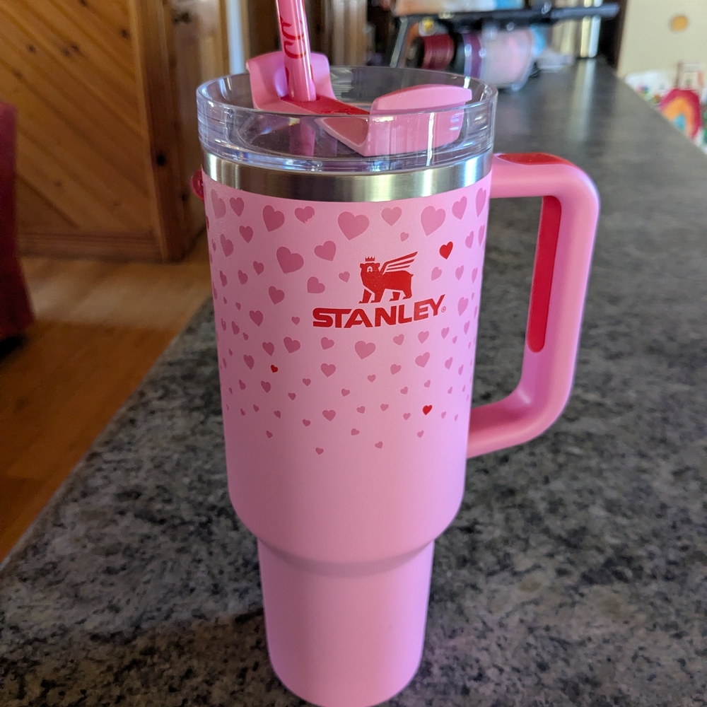 Stanley Pink Heart Mug